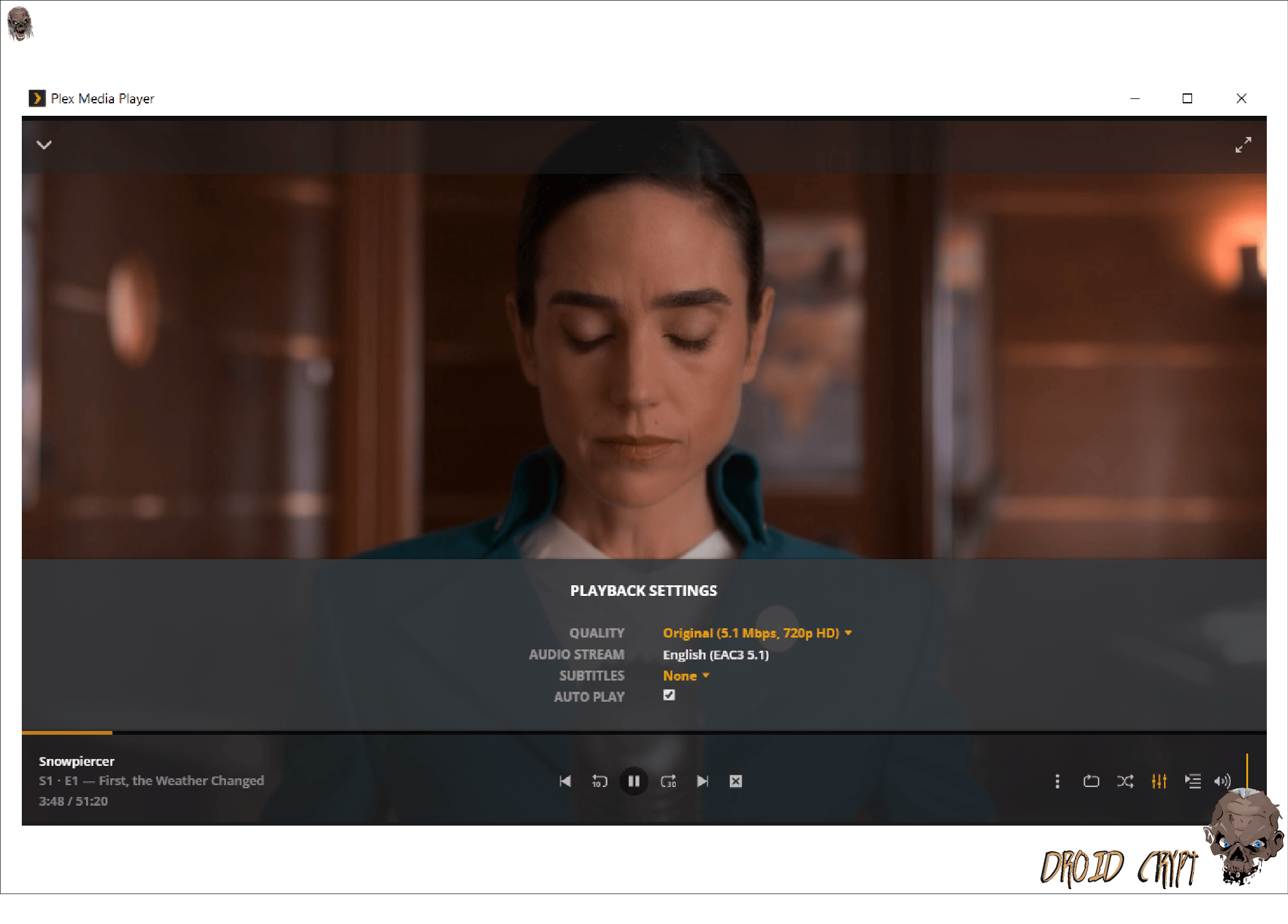 plex app direct stream