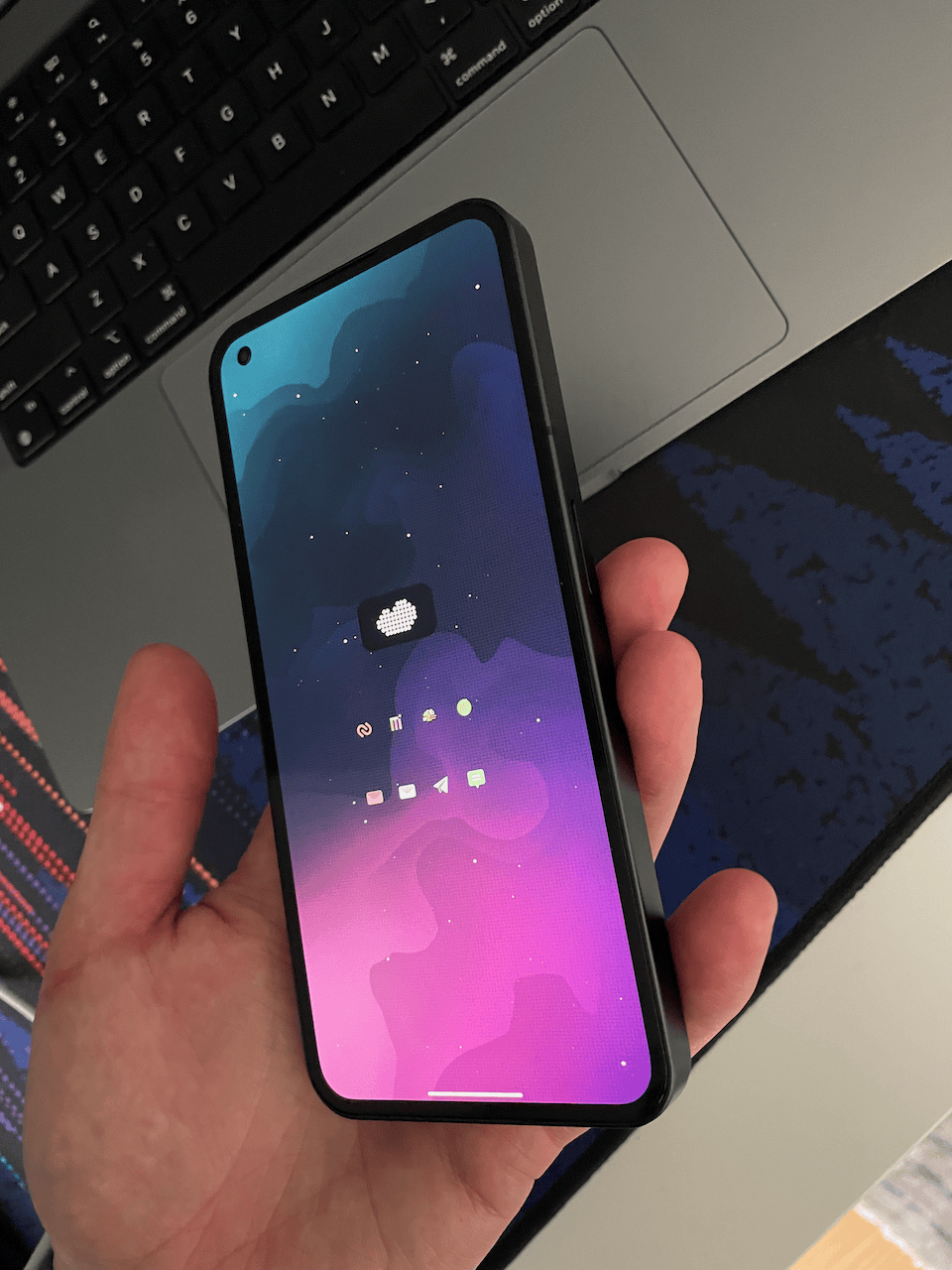 My Nothing Phone home screen customization