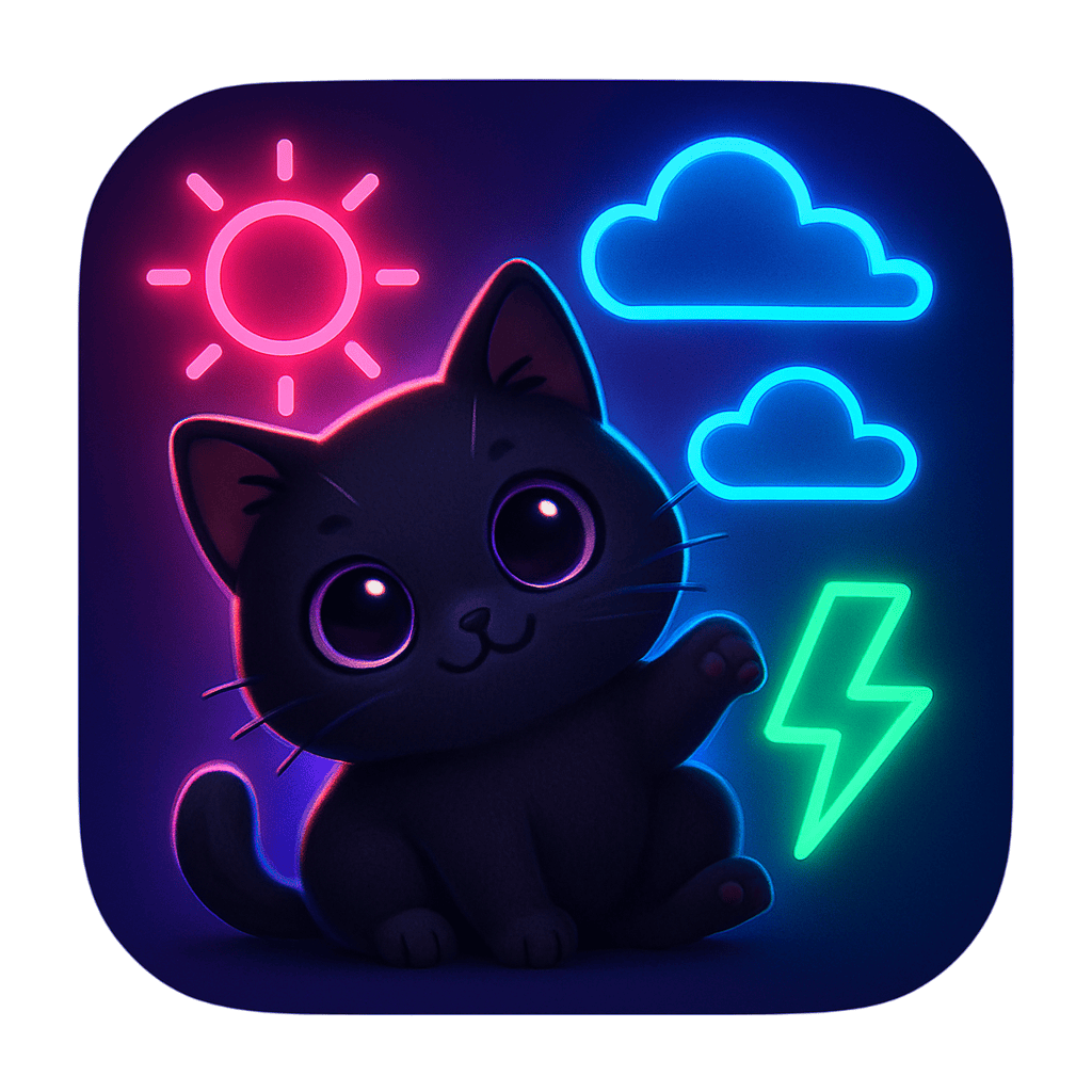 Cat Weather App Icon