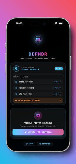Log of filtered spam messages with detailed blocking reasons